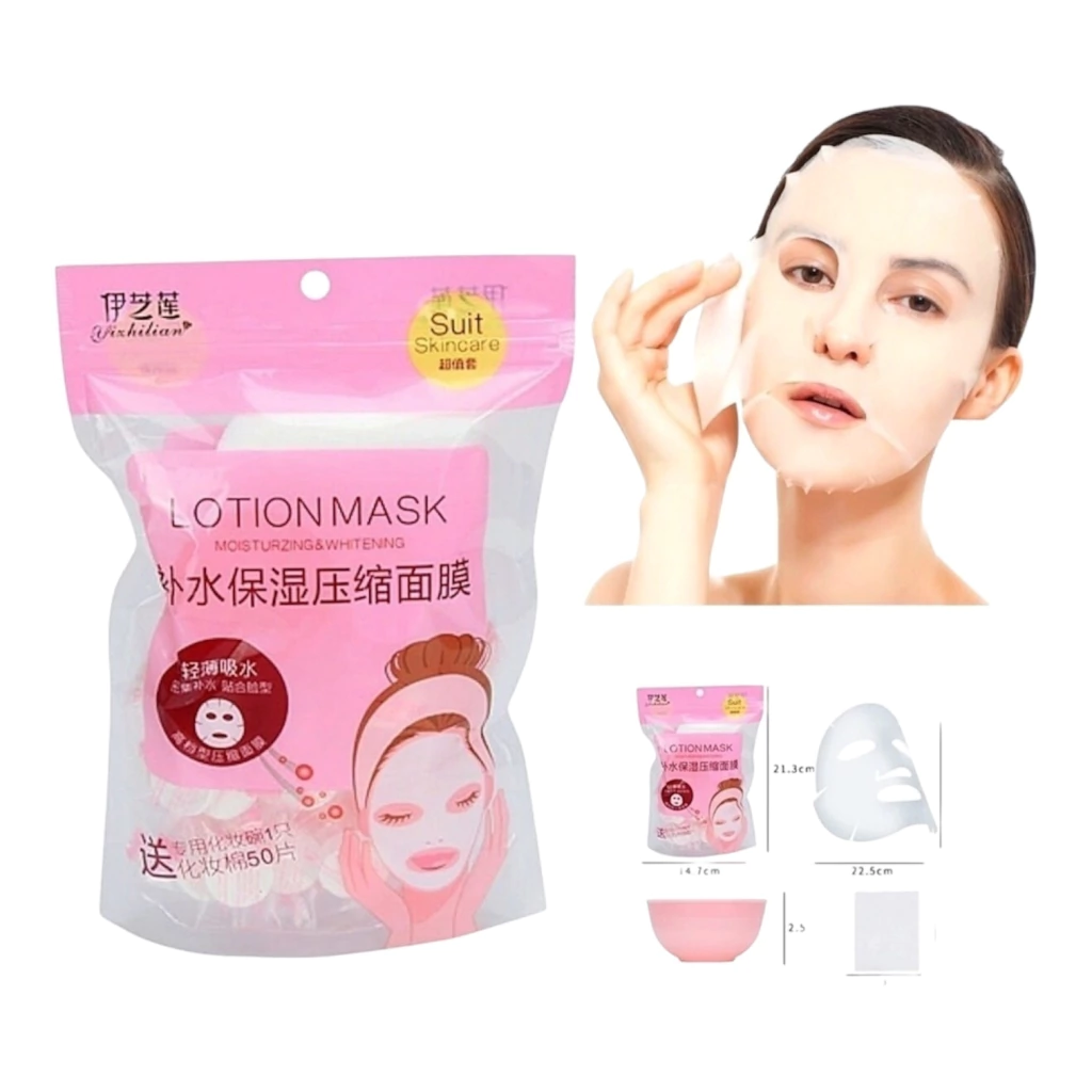 MK048 -Mascarilla Faciales Comprimidas Pack X100 Unidades