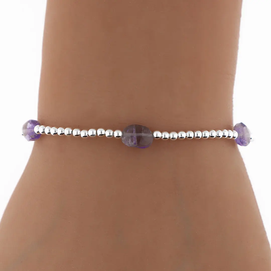 PULSERA AMATISTA